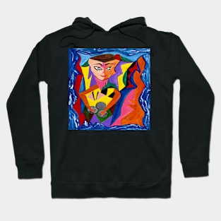 Costa Rican Bongo Player Hoodie